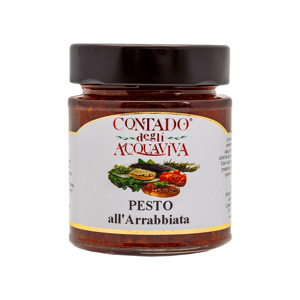 VASO GOURMET ML 156 - PESTO ALL'ARRABBIATA